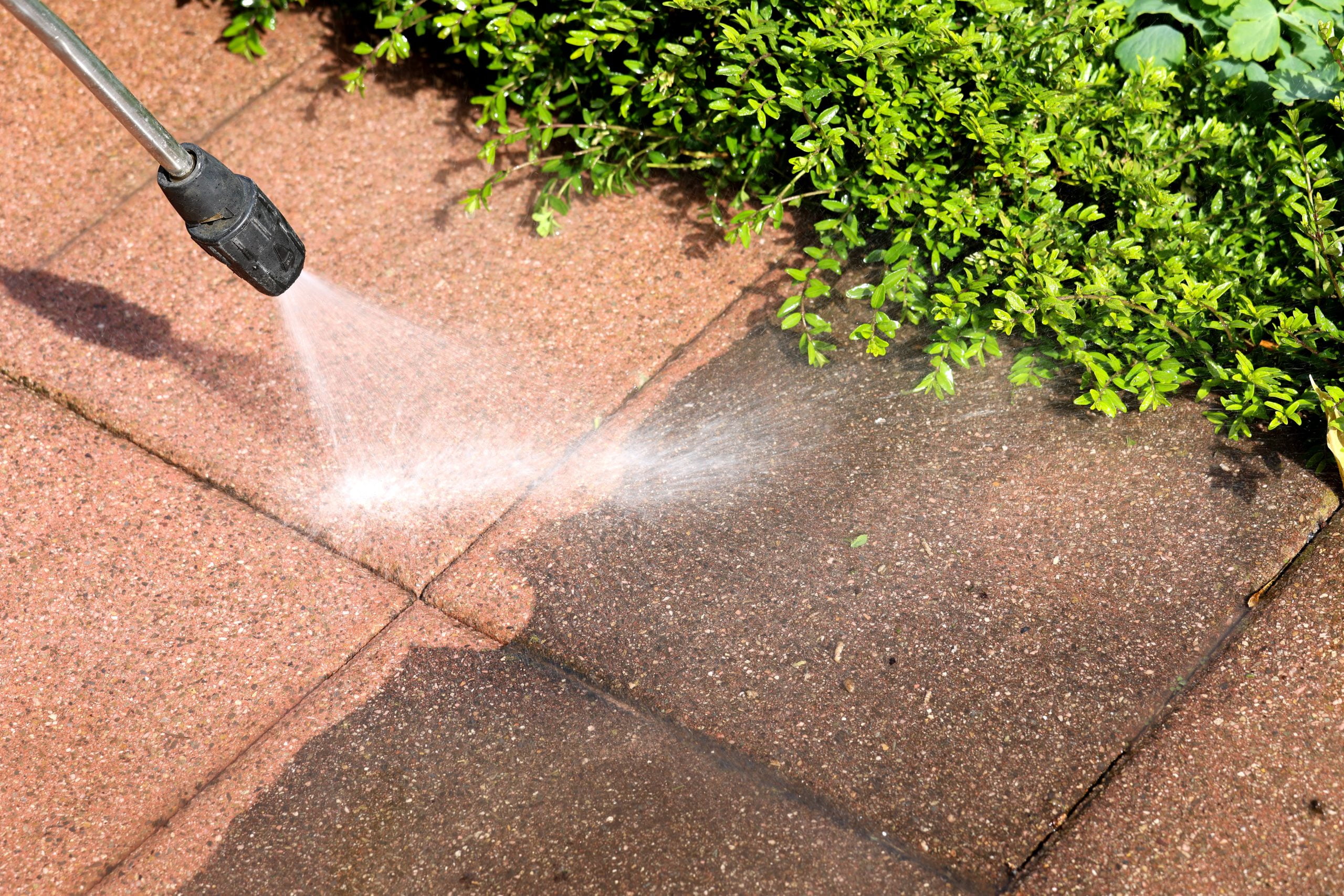 Cleaning stone patio slabs with high pressure Patio Cleaning Patio Cleaning